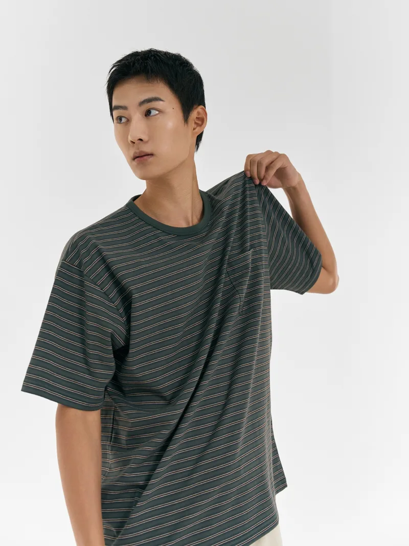 Standard Pocket Stripe Tee
