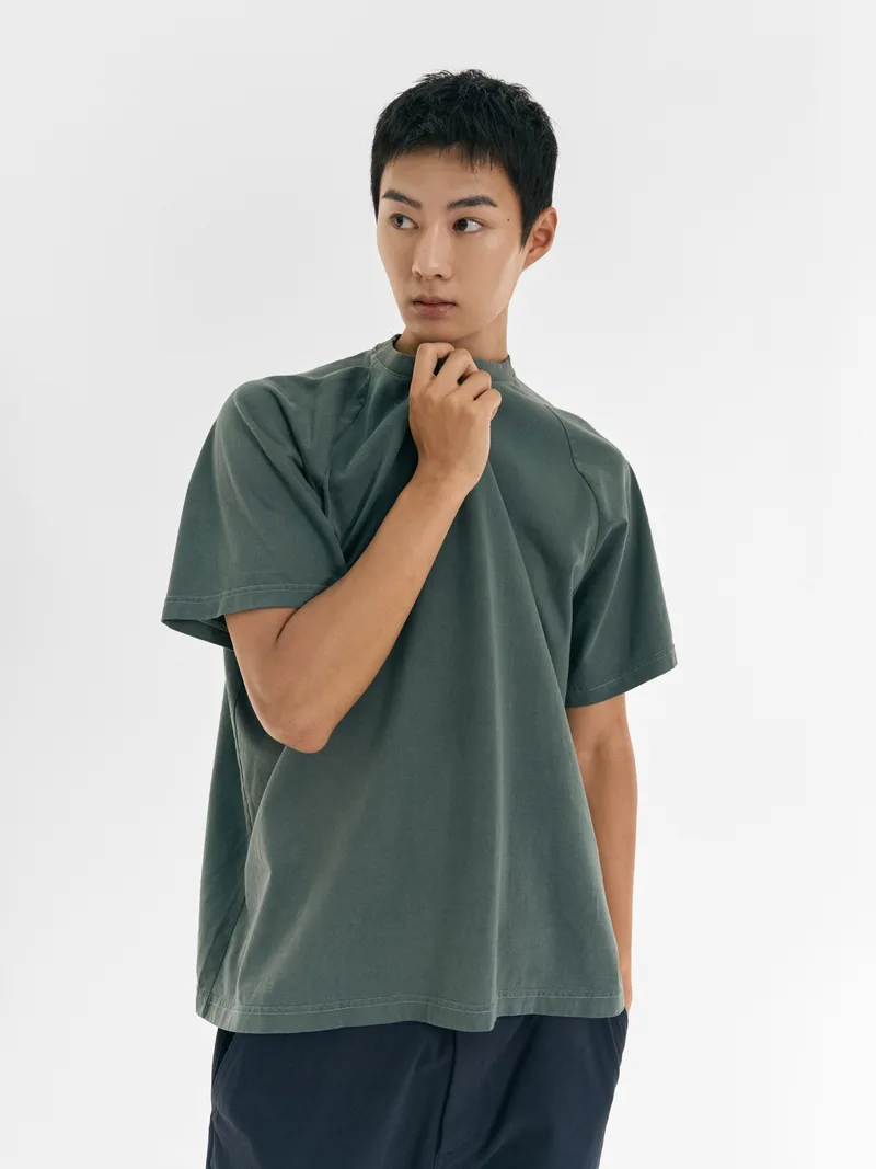 Pigment Dyed Raglan Tee